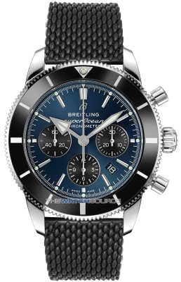 Buy this new Breitling Superocean Heritage Chronograph 44 ab0162121c1s1 mens watch for the discount price of £6,210.00. UK Retailer.